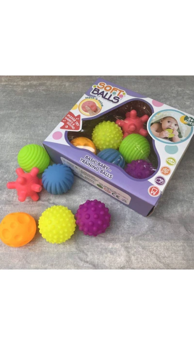 توپ حسی 6 تایی سیلیکونی