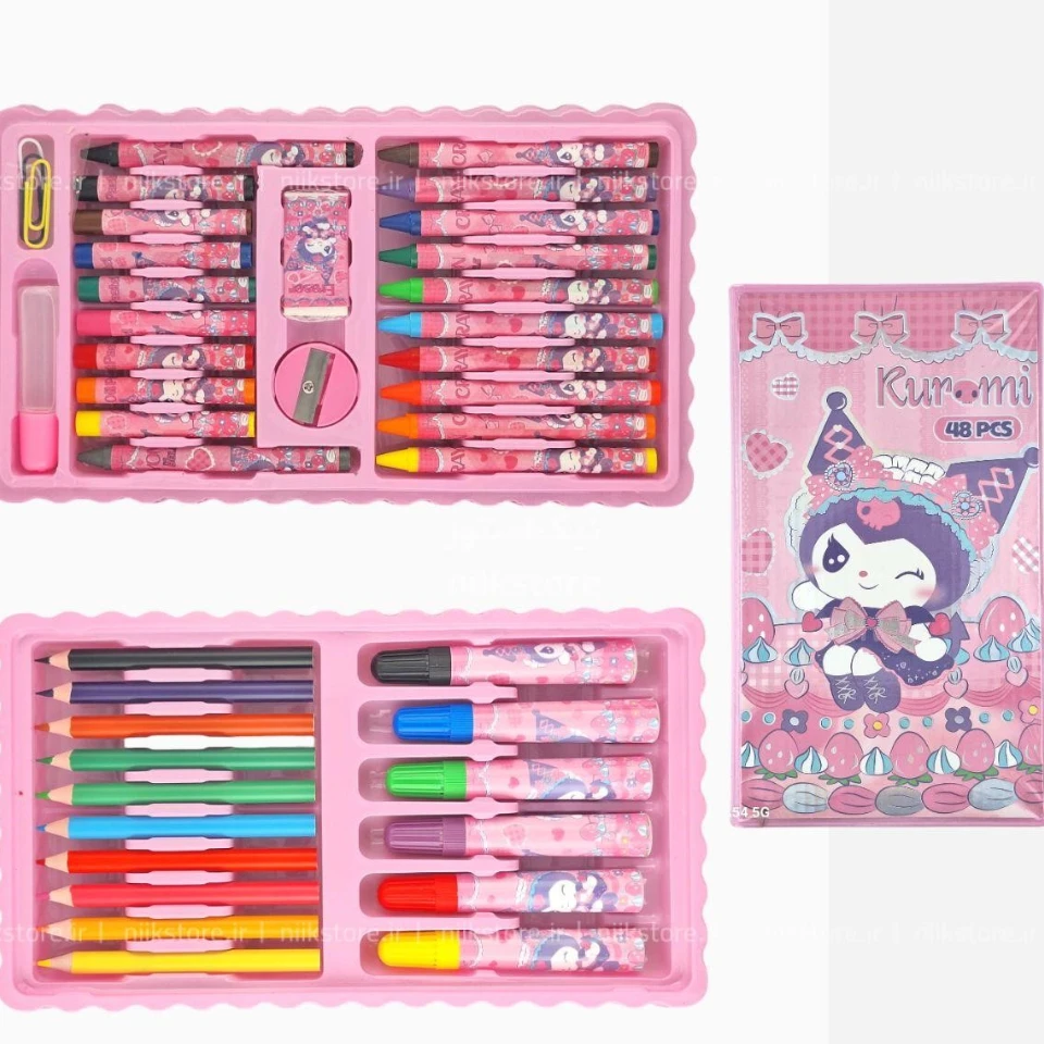 ست رنگ آمیزی 48 تکه